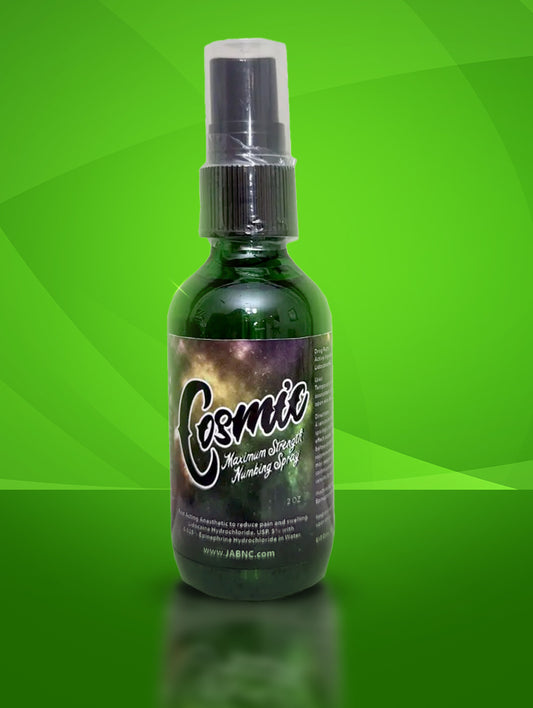 Cosmic Numbing Spray and Anti-Redness